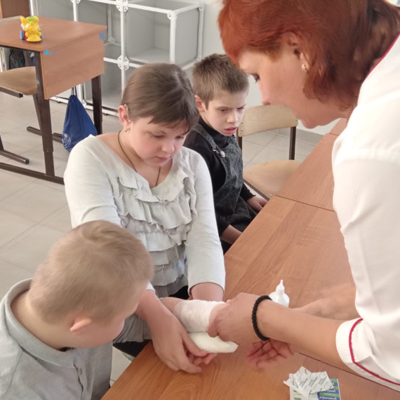 Практическое занятие по основам оказания первой помощи.